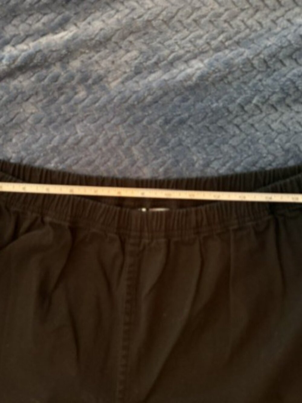 Croft & Barrow Woman Stretch Black Bermuda Shorts Capri Size 2X - Picture 5 of 10